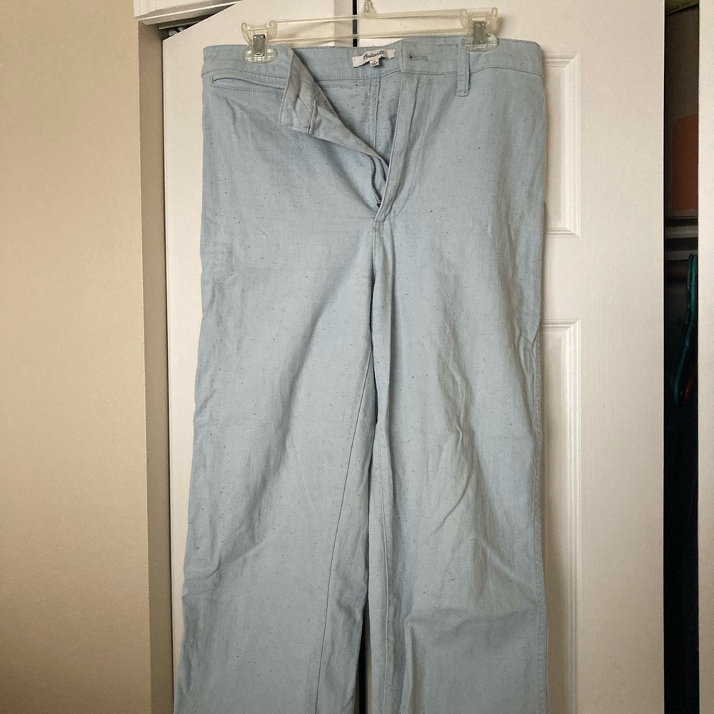 Madewell Emmett wide leg pants - very tiny defects